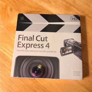 Final Cut Express 4 Video Editing Software NWT